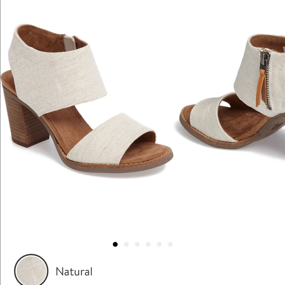 TOMS block heel sandals
